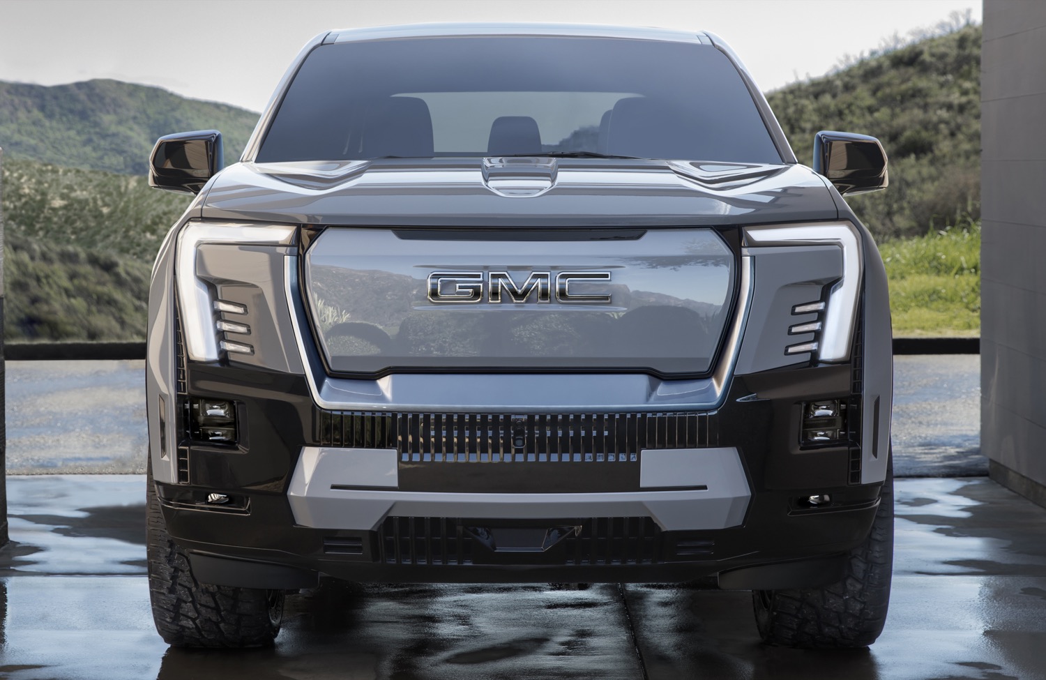 2024-GMC-Sierra-EV-Denali-Edition-1-Press-Photos-Exterior-002-front-DRL-daytime-running-lights.jpg