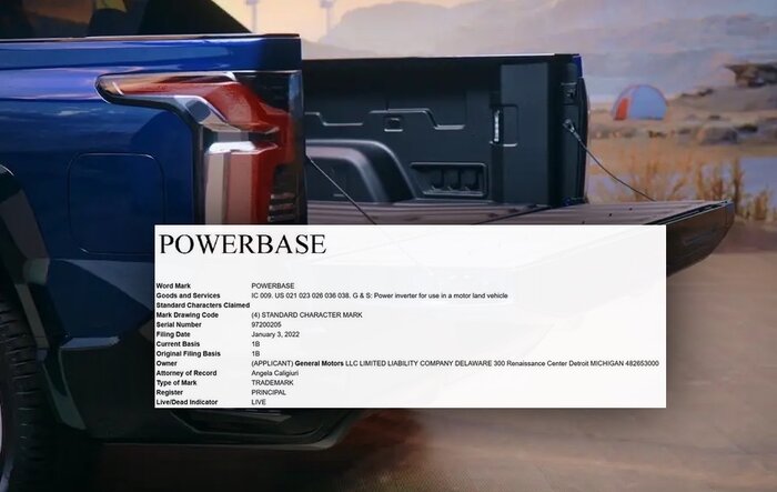 GM Trademarks PowerBase Accessory for Silverado EV