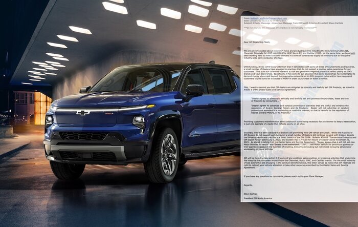 GM to Dealers: NO Silverado EV Dealer Markups or Lose Your Allocation