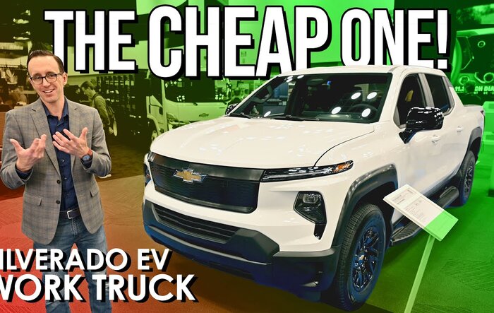 2024 Silverado EV WT base work truck - $42K - new video !